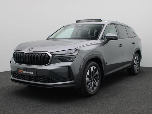 Skoda Kodiaq 1.5 TSI MHEV Business Edition 7p. 150PK DSG matrix led, trekhaak, adaptive cruise met travel assist, side assist, achteruitrijcamera, schuif-kanteldak, stuur-stoelverwarming, keyless, alarm, 19" lichtmetaal