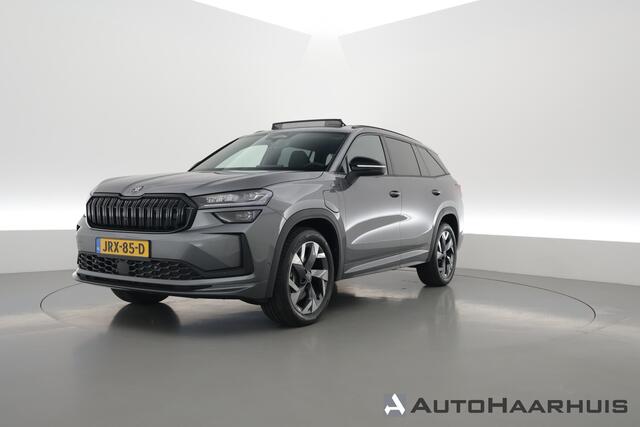 Skoda Kodiaq 1.5 TSI PHEV Sportline Business | Apple CarPlay & Android Auto | Pano | Adapt. Cruise | Trekhaak | Memory | 360cam | Dodehoekdetector