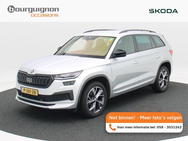 Skoda Kodiaq 1.5 TSi 150 Pk Automaat Sportline Business | Trekhaak Elektrisch | Virtual Cockpit | Sportstoelen Leder/Alcantara | Camera | LED | 19 Inch | 146.407 Km