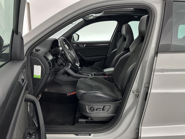 Skoda Kodiaq 1.5 TSI Sportline Business (INCL.BTW) Aut. *PANO | LEATHER-MICROFIBRE | FULL-LED | ADAPTIVE-CRUISE | BLIND-SPOT | MEMORY-PACK | DIGI-COCKPIT | NAVI-FULLMAP | CAMERA | DAB+ | AMBIENT-LIGHT | KEYLESS | CANTON-SOUND | DAB