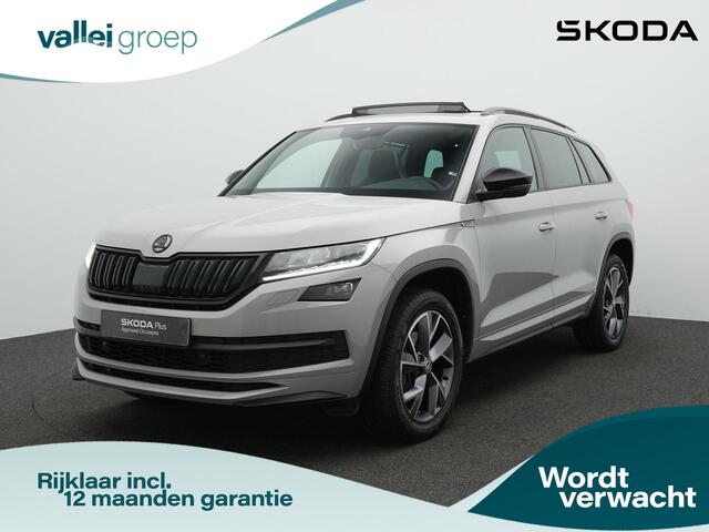 Skoda Kodiaq 7-zits 1.5 TSI 150 pk DSG Sportline Business | Panoramadak | Trekhaak | Geheugenstoel | Stuur-/stoelverwarming | Achteruitrijcamera