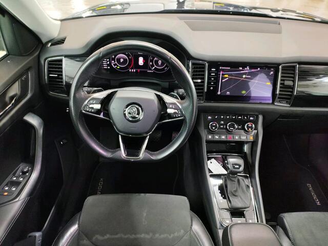 Skoda Kodiaq 1.5 TSI Business Edition Plus / AUTOMAAT/ PANO/ TREKHAAK/ CAMERA/ MEMORY SEATS/ ELEK. ACHTERKLEP/ LED/ VIRTUAL COCKPIT/ NAVI/ 19" LMV