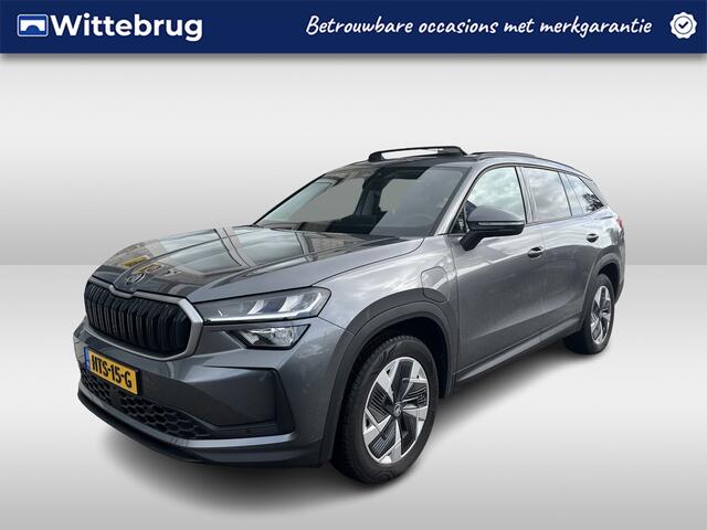 Skoda Kodiaq 1.5 TSI PHEV Business Edition / AUTOMAAT/ PANO/ FABRIEKSGARANTIE TM 8-2029/ TREKHAAK/ CAMERA/ PARK. SENSOREN/ MEMORY SEATS/ ELEK. ACHTERKLEP/ STOELVERWARM./ SMARTLINK/ ADAPT. CRUISE/ NAVI/ CLIMA/ DAB/ 18" LMV
