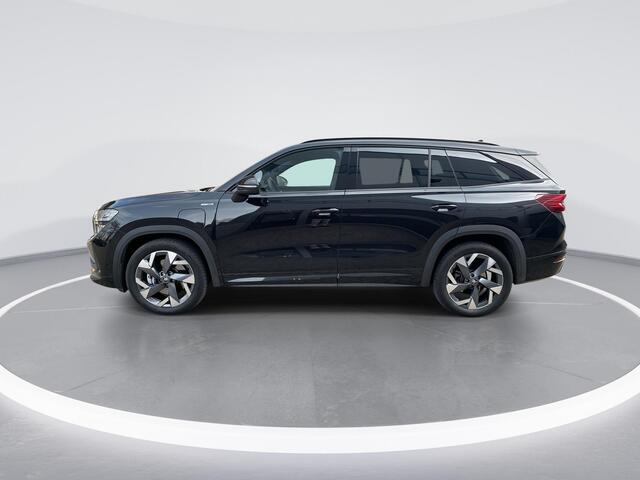 Skoda Kodiaq 1.5 TSI PHEV Sportline Business · Camera · Inklap. Trekhaak · Canton Audio · Matrix LED · Elek. Voorstoelen met geheugen · Side Assist · Keyless · Garantie t/m 15-05-2029 of 100.000