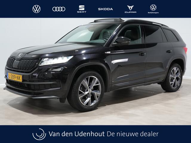 Skoda Kodiaq 1.5 TSI 150pk DSG Sportline Trekhaak Panorama Camera Stoel/Stuurverw. Virtual Cockpit LED-Matrix 275
