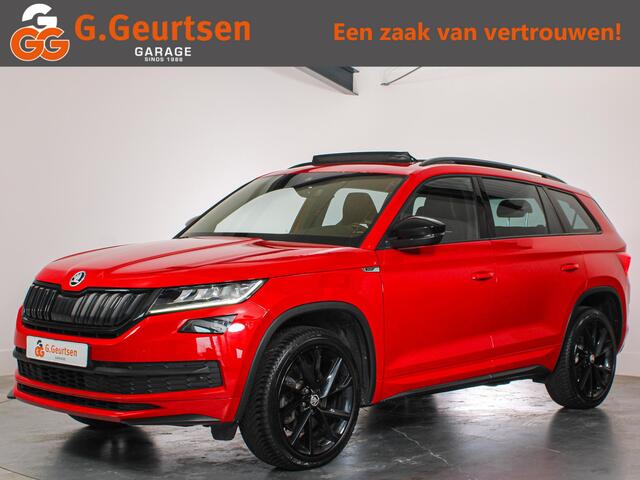 Skoda Kodiaq 2.0 TSI 4x4 Sportline, 7-Persoons, Panoramadak, 360 Camera, Memory Stoelen, Assistentiepakket, Zeer complete uitvoering!