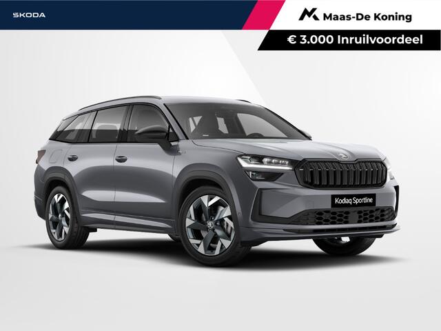 Skoda Kodiaq Sportline Business 1.5 TSI PHEV 150 kW / 204 PK SU V | Trekhaak wegklapbaar | Panoramisch schuif-/ kanteldak | Light & view pakket