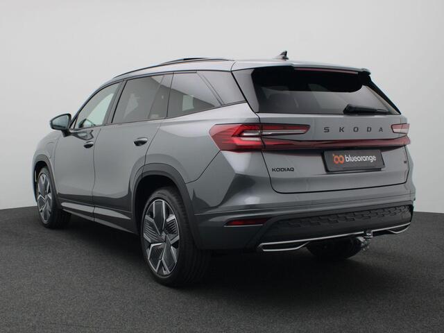 Skoda Kodiaq 1.5 TSI PHEV Sportline Business 204PK DSG Pano-schuifdak, matrix led, trekhaak, Canton sound, adaptive cruise, side assist, stoelverwarming voor, keyless, alarm, 20" lichtmetaal