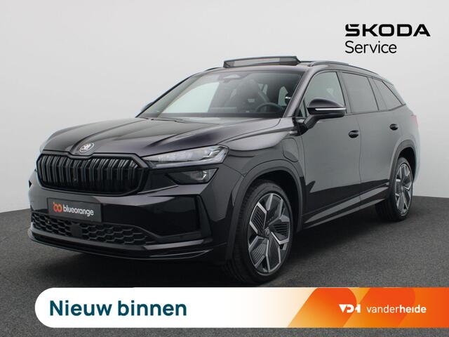 Skoda Kodiaq 1.5 TSI PHEV Sportline Business 204PK DSG Pano-Schuifdak, Trekhaak, Dynamic Chassis, 20" LM Velgen, Memorystoelen, Canton Audio, Elektr. Achterklep, Winterpakket