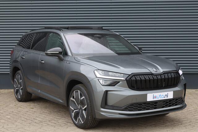 Skoda Kodiaq iV 1.5 TSI PHEV Sportline Pano/Matrix LED/ACC/Keyless/Camera/20"/Elek. stoel+mem/Trekhaak wegkl.
