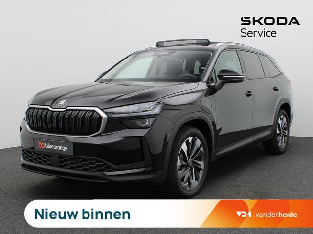Skoda Kodiaq 1.5 TSI PHEV Business Edition Plus 204PK DSG Pano-Schuifdak, Trekhaak, Matrix LED verlichting, 19" LM Velgen, Keyless, Memorystoel, Elektr. Achterklep, Stoelverwarming, Side Assist, Achteruitrijcamera