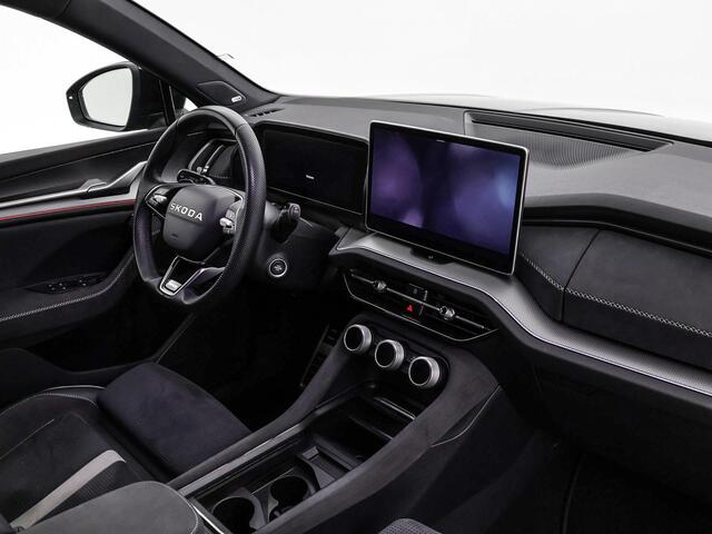 Skoda Kodiaq 1.5 TSI PHEV Sportline Business · Camera · Inklap. Trekhaak · Canton Audio · Matrix LED · Elek. Voorstoelen met geheugen · Side Assist · Keyless · Garantie t/m 15-05-2029 of 100.000