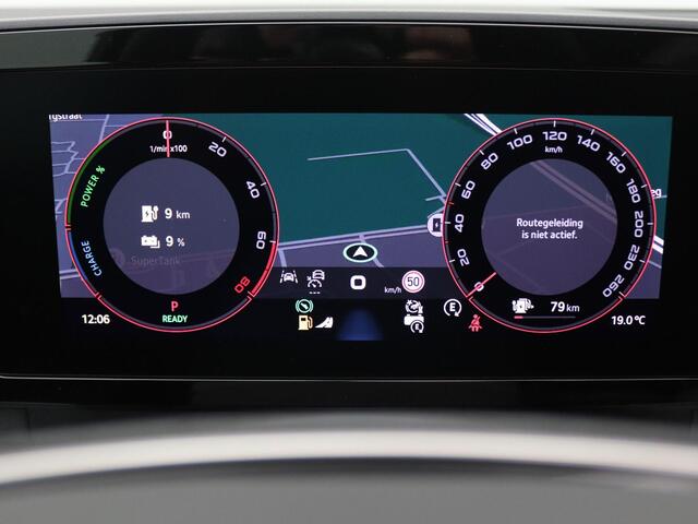 Skoda Kodiaq 1.5 TSI PHEV Sportline Business 204PK DSG Pano-schuifdak, matrix led, trekhaak, Canton sound, adaptive cruise, side assist, stoelverwarming voor & achter, stuurwielverwarming, keyless, alarm, 20" lichtmetaal