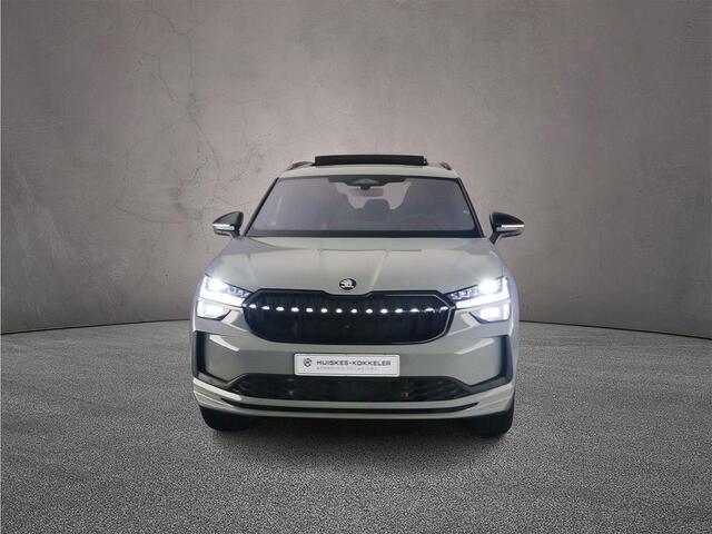 Skoda Kodiaq Sportline Business 1.5 TSI PHEV 204pk DSG Automaat Trekhaak, Panoramadak, Adaptive cruise control, Achteruitrijcamera, LED matrix koplampen, Elektrische achterklep