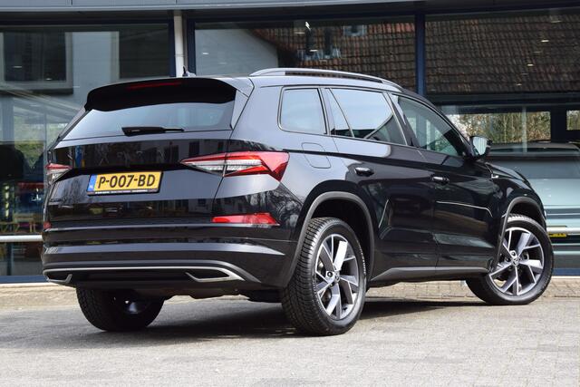 Skoda Kodiaq 1.5 TSI 150PK Sportline Business DSG Automaat | Org. NL | BOVAG Garantie | Trekhaak | Lederen Interieur | 19'' Velgen | Camera | Matrix LED | Virtual Cockpit | El. Kofferklep |