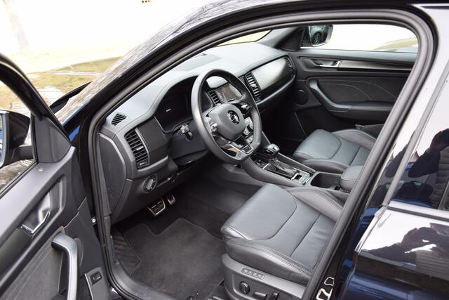 Skoda Kodiaq 1.5 TSI 150PK Sportline Business DSG Automaat | Org. NL | BOVAG Garantie | Trekhaak | Lederen Interieur | 19'' Velgen | Camera | Matrix LED | Virtual Cockpit | El. Kofferklep |