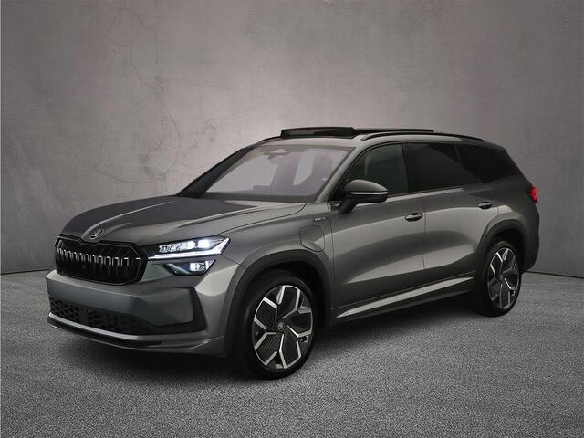 Skoda Kodiaq Sportline Business 1.5 TSI PHEV 204pk DSG Automaat Trekhaak, Panoramadak, Adaptive cruise control, Achteruitrijcamera, LED matrix koplampen
