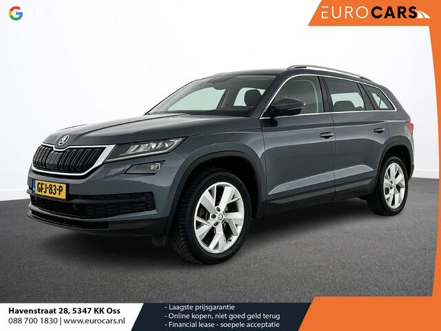 Skoda Kodiaq 1.5 TSI 150pk Automaat Style 7p. | Navigatie | Apple Carplay/Android Auto | Adaptive Cruise Control | Parkeer sensoren | Camera | Elektrische achterklep | Stoel- en stuurverwarming | Virtual Cockpit | Keyless Entry/Start | Ledverlichting | Getinte ramen |