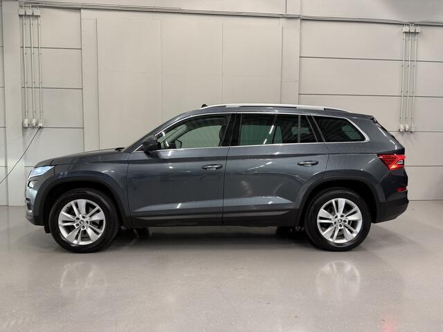 Skoda Kodiaq 1.5 TSI Edition Aut. 7p. PANO/TREKHAAK/LED/ACC/CANTON/CAMERA/CARPLAY/SFEER/LEER-ALCANTARA SP.STOEL/EL.A.KLEP/PRIVACY/VOLLEDIGE HISTORIE, INCL. OH BEURT
