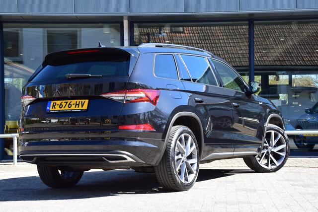 Skoda Kodiaq 1.5 TSI 150PK Sportline Business DSG Automaat | Org. NL | BOVAG Garantie | Trekhaak | Panoramadak | Adaptive Cruise Control | Camera | Apple Carplay/Android Auto | Stoelverwarming |