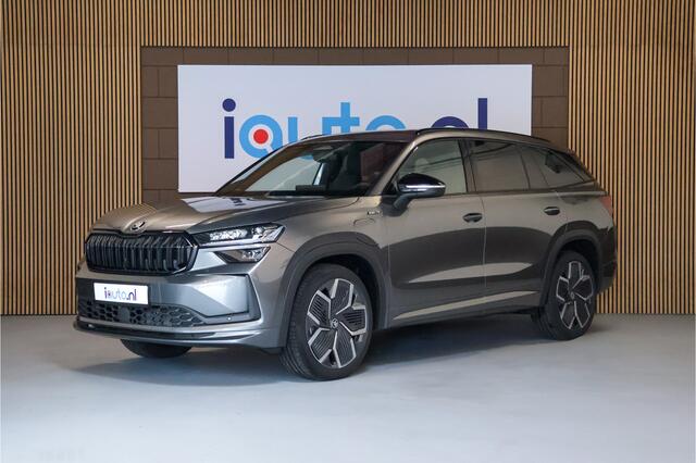 Skoda Kodiaq iV 1.5 TSI PHEV Sportline Pano/Matrix LED/ACC/Keyless/Camera/20"/Elek. stoel+mem/Trekhaak wegkl.