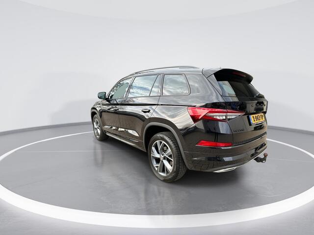 Skoda Kodiaq 1.5 TSI 150pk DSG Sportline Business · Camera · Inklap. Trekhaak · Matrix LED · Elek. Stoel + Geheugen · Apple/Android Car Play · Keyless · Garantie t/m 22-02-2028 of 100.000km