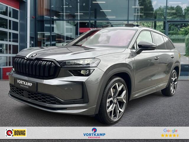 Skoda Kodiaq 1.5 TSI E-HYBRID SPORTLINE FISCAAL LAAG!! PANO-DAK/TREKHAAK/CAMERA/MEMORY/NAVI