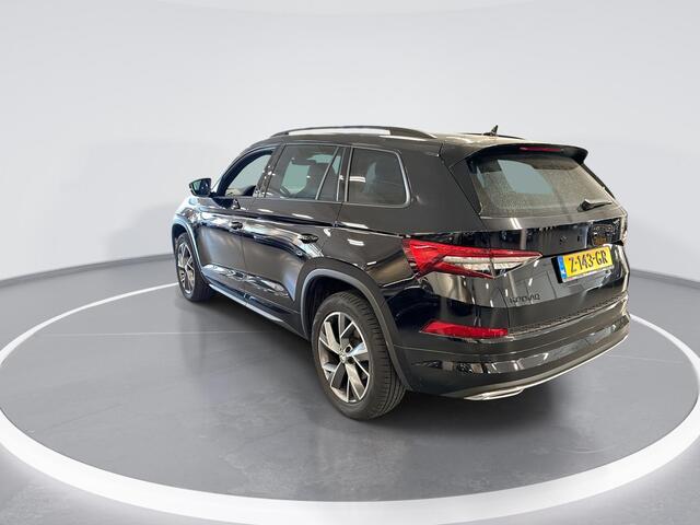 Skoda Kodiaq 1.5 TSI 150pk DSG Sportline Business 7p. · Camera · Wegklapbare Trekhaak · 7 Persoons · Apple/Android Car Play · Keyless · 19'' Inch · Garantie t/m 02-04-2028 of 100.000km