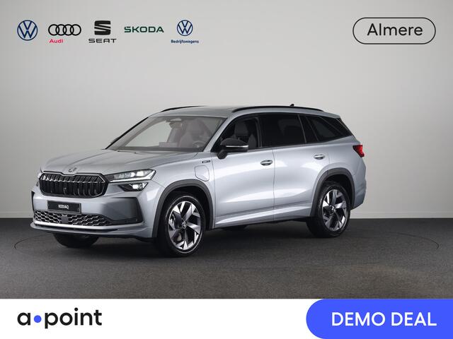 Skoda Kodiaq Sportline Business PHEV 1.5 TSI 204 pk 6 versn. DSG | Panoramadak | Wegklapbare trekhaak | Winter pakket | Verwarmbare vooruit
