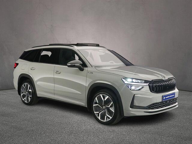 Skoda Kodiaq Sportline Business 1.5 TSI PHEV 204pk DSG Automaat Trekhaak, Panoramadak, Adaptive cruise control, Achteruitrijcamera, LED matrix koplampen