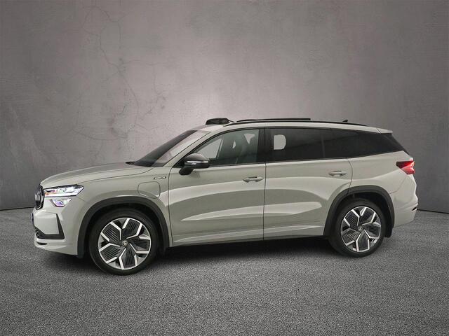 Skoda Kodiaq Sportline Business 1.5 TSI PHEV 204pk DSG Automaat Trekhaak, Panoramadak, Adaptive cruise control, Elektrische achterklep, LED matrix koplampen