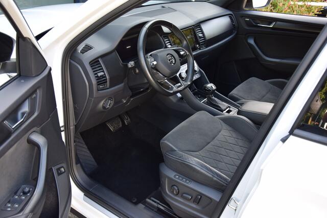 Skoda Kodiaq 1.5 TSI 150PK Sportline Business DSG Automaat | Org. NL | BOVAG Garantie | Trekhaak | Virtual Cockpit | Camera | 19'' Velgen | Canton Sound | Apple CarPlay& Android Auto | Elektrische Kofferklep |