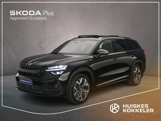 Skoda Kodiaq Sportline Business 1.5 TSI PHEV 204pk DSG Automaat Trekhaak, Panoramadak, Adaptive cruise control, LED matrix koplampen, Achteruitrijcamera