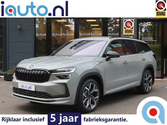 Skoda Kodiaq 1.5 TSI PHEV Sportline Business Matrix LED/ACC/Keyless/Camera/20"/Elek. stoel/Trekhaak wegkl.