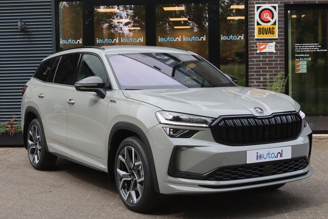 Skoda Kodiaq 1.5 TSI PHEV Sportline Business Matrix LED/ACC/Keyless/Camera/20"/Elek. stoel/Trekhaak wegkl.