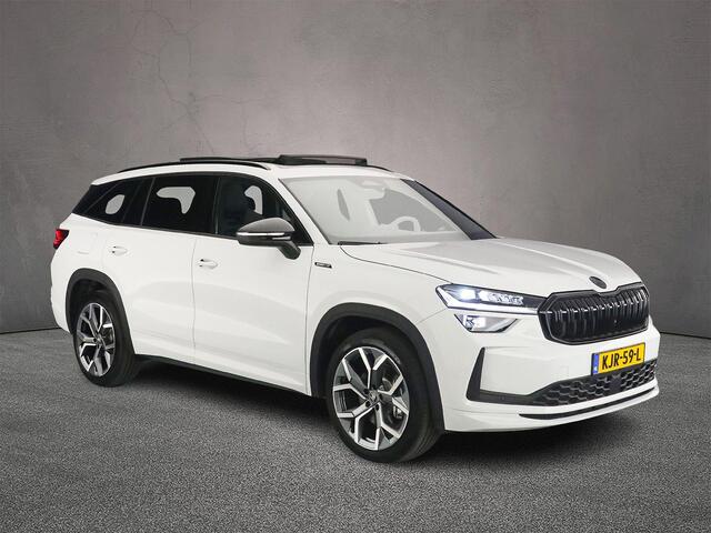 Skoda Kodiaq Sportline Business 1.5 TSI PHEV 204pk DSG Automaat Trekhaak, Panoramadak, Adaptive cruise control, LED matrix koplampen, Achteruitrijcamera