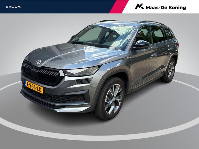 Skoda Kodiaq 1.5 TSI 150pk DSG Sportline Business 7p. · Camera · Wegklapbare Trekhaak · 7 Persoons · Apple/Android Car Play · 19'' Inch · Garantie t/m 27-05-2028 of 100.000km
