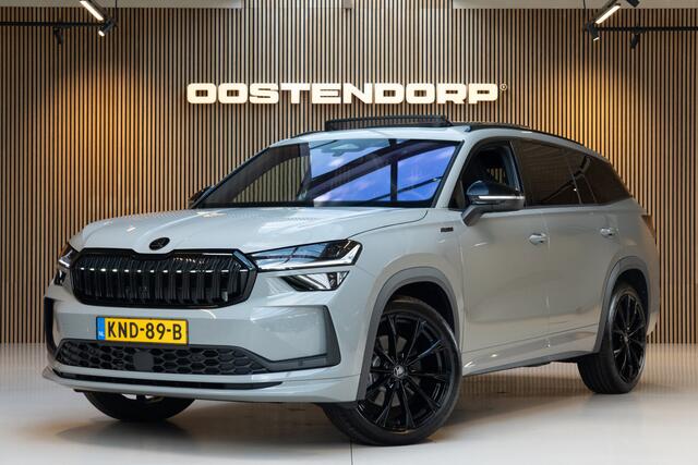 Skoda Kodiaq 1.5TSI/150pk MHEV Sportline 7p Blackstyle|2026|Panoramadak|Trekhaak|20"Blackstyle|Clima|Navi|PDC+Camera|LED