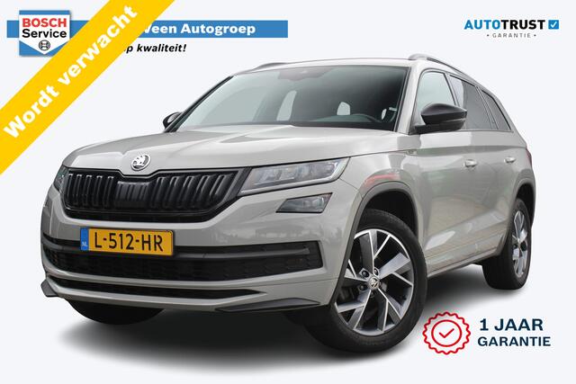 Skoda Kodiaq 1.5 TSI Sportline Business | Incl. 12 maanden garantie | Trekhaak | Achteruitrijcamera | Stoelgeheugen | Stoel/stuurverwarming | Premium audio | Parkeersensoren | Cruise control | Climate control | Airco | Apple carplay/Andoid auto | Bluetooth | Lichtmeta