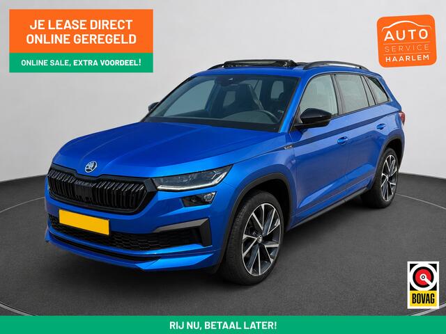 Skoda Kodiaq 1.5 TSI RS Sportline Business Aut- 7 Pers, Panoramadak, Sfeerverlichting, Elek Trekhaak, Stuur/Stoelverwarming