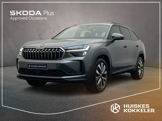 Skoda Kodiaq Business Edition 1.5 TSI PHEV 204pk DSG Automaat Lederen bekleding, Trekhaak, Panoramadak, Adaptive cruise control, CANTON audio, LED matrix koplampen, Elektrische achterklep