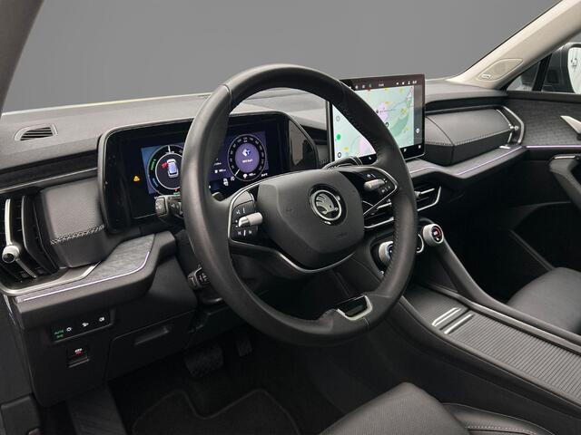 Skoda Kodiaq Business Edition 1.5 TSI PHEV 204pk DSG Automaat Lederen bekleding, Trekhaak, Panoramadak, Adaptive cruise control, CANTON audio, LED matrix koplampen, Elektrische achterklep