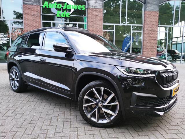 Skoda Kodiaq 1.5 TSI Sportline Business DSG - Panoramadak - Adaptieve Cr.control - Trekhaak - Stoel+Stuur+Voorruitverwarming - 20Inch LMV