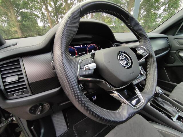 Skoda Kodiaq 1.5 TSI Sportline Business DSG - Panoramadak - Adaptieve Cr.control - Trekhaak - Stoel+Stuur+Voorruitverwarming - 20Inch LMV