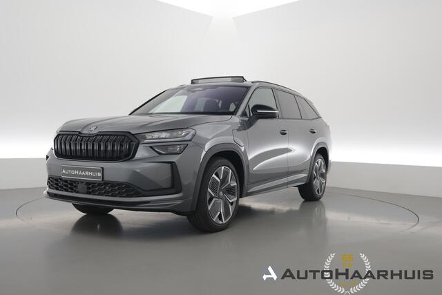 Skoda Kodiaq 1.5 TSI PHEV Sportline Business | Pano | Adapt. Cruise | Camera+PDC | CarPlay | Elek. Trekhaak | Memory | 4x Stoelverw. | Dodehoek. V