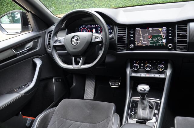 Skoda Kodiaq 1.5 TSI Sportline Business Automaat/Navi/Led/Ecc/Pdc/Achteruitrij-camera/Stoelverwarming/Half-Leer/Privacy-Glass/Cruise control adaptief/Elektrisch verstelb. bestuurdersstoel met geheugen