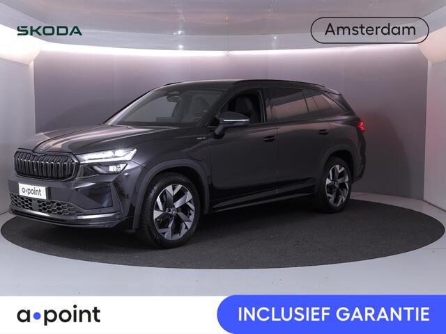 Skoda Kodiaq 1.5 TSI PHEV Sportline Business 204 pk Automaat | Verlengde garantie | Parkeersensoren | Achteruitrijcamera | Autom. airco (3 zones) | Stoelverwarming |