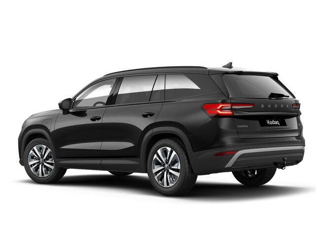 Skoda Kodiaq 1.5 TSI PHEV Edition 204 pk 6 versn. DSG | Trekhaak | Panorama Dak | Sunset | 18" lichtmetalen velgen Soira aero, zilver