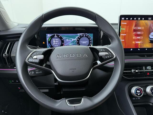 Skoda Kodiaq 1.5 TSI PHEV Business Edition | 204 PK | SoH 100 % | Trekhaak wegklapbaar | Adaptive Cruise Control | Achteruitrijcamera | Panoramadak | Dodehoek detectie | Keyless Entry | Elektrische achterklep | Navigatiesysteem | Stoelverwarming |