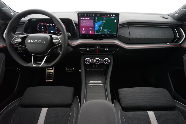 Skoda Kodiaq 1.5 TSI PHEV Sportline Business 204PK DSG Panoramadak, Trekhaak, 20" LM Velgen, Keyless, Achteruitrijcamera, Memorystoel, Stoelverwarming, Elektr. Achterklep, Canton Audio